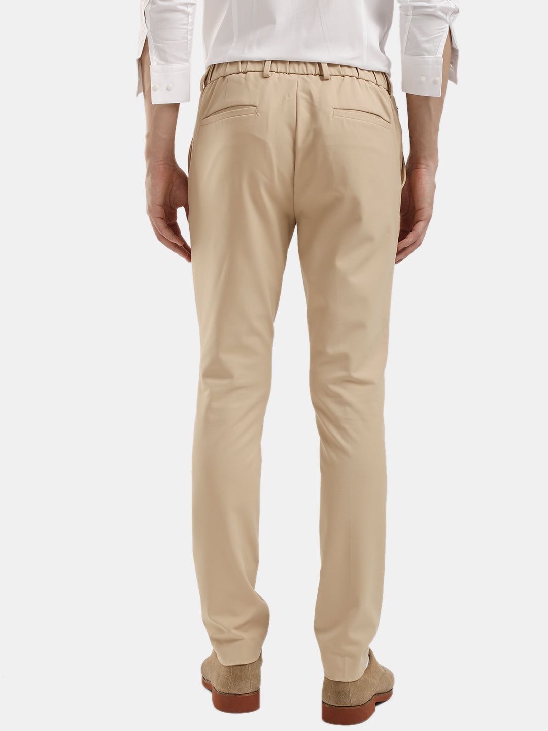 MENS TRAVIS LIGHT BEIGE TROUSER