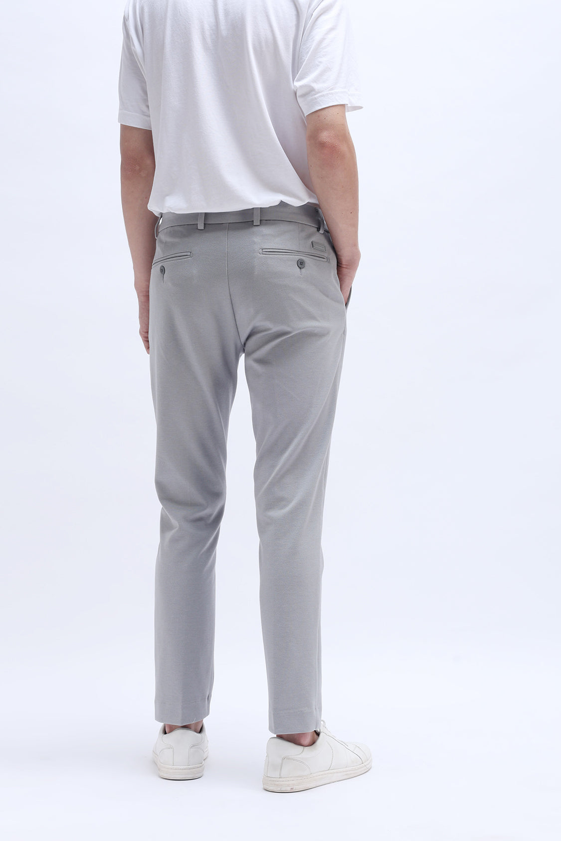 TREASURE SOFT GREY MENS TROUSER