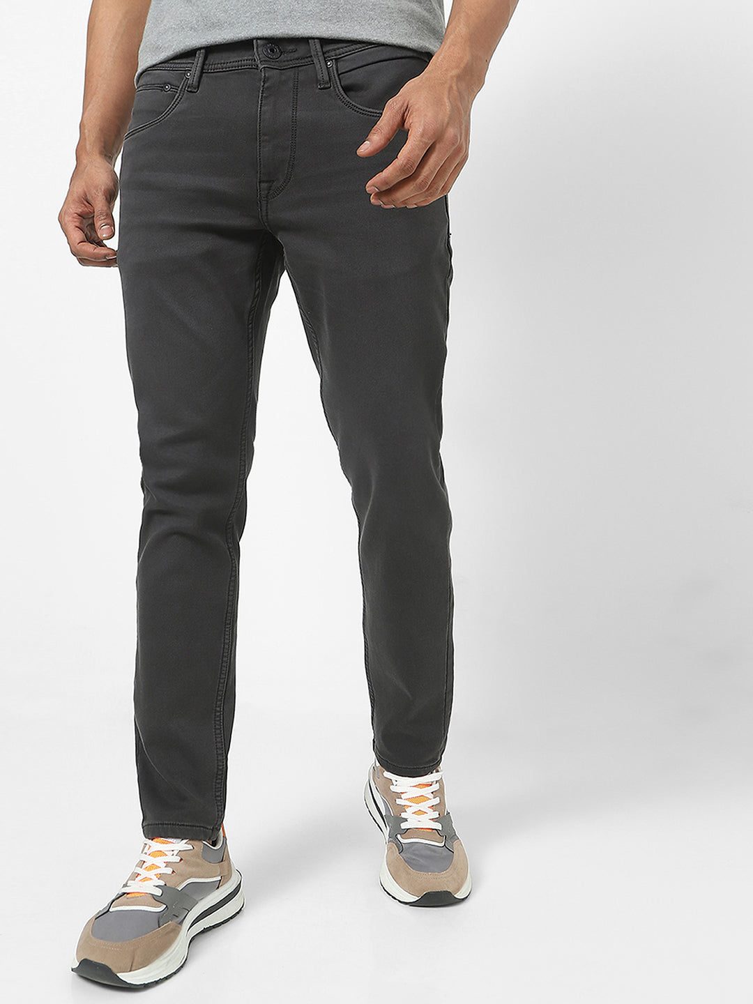 MENS GRAY DENIM TCDN165